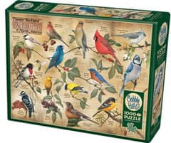 Cobble Hill Puzzle Ptice severnoameriških vrtov 1000 kosov