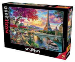 AnaTolian Puzzle Cvetoči Pariz 3000 kosov