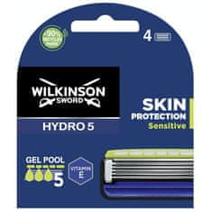 Wilkinson Sword Nadomestna glava Hydro 5 Skin Protection Sensitiv e 4 kos