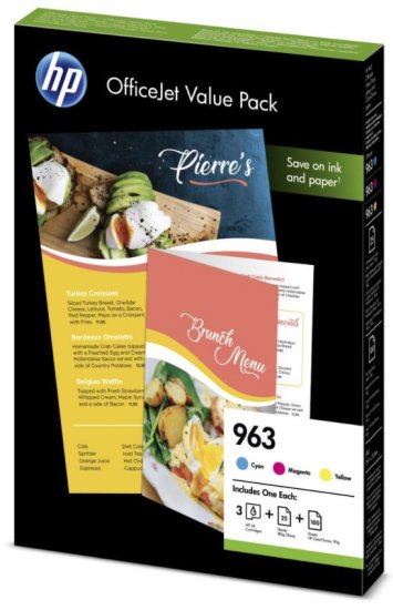 HP 963 Office Value Pack (6JR42AE)