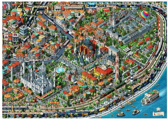AnaTolian Puzzle Fractal Istanbul 3000 kosov