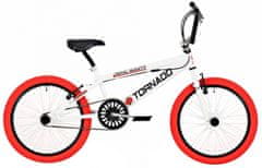 Bike Fun BMX 20 inčno 31 cm kolo, belo rdeče