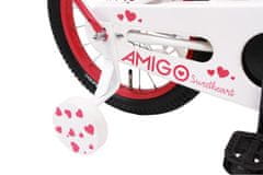 Amigo Sweetheart 16 inčno dekliško kolo, belo