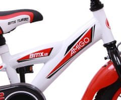 Amigo BMX Turbo 12 inčno fantovsko kolo, belo