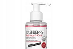 Lovely Lovers Raspberry Tasty Lube Čuten malinov užitek povečuje željo oralni seks intimno masažo lubrikant z okušnico maline luba subtilno ogreje intimne predele, izboljša občutke in naravno hidracijo 150 ml