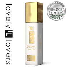 Lovely Lovers Be Mine Enigma Premium ženski parfum s feromonima feromonov da na nasprotni spol delujete kot magnet dominatorja življenja sandalovina 15 ml