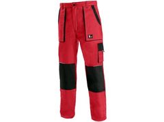 CXS Delovne hlače CXS LUXY JOSEF, moške, rdeče-črne 