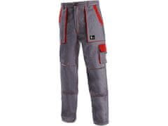 CXS Delovne hlače CXS LUXY JOSEF, sivo-rdeče 