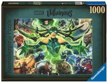 Ravensburger Puzzle Marvel Villainous: Hela 1000 kosov