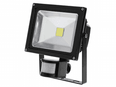 Kemot Reflektor LED s senzorjem, 20W/1500Lm, 3000K, IP65, črni