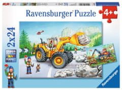 Ravensburger Puzzle Težka oprema v akciji 2x24 kosov