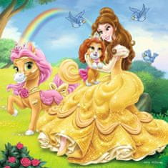 Ravensburger Puzzle Disneyjeve princeske in njihovi ljubljenčki 3x49 kosov