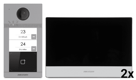 Hikvision 8213F/6320WTE BARVNI VIDEO DOMOFON