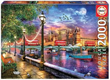 Educa Puzzle London ob sončnem zahodu 2000 kosov