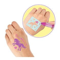 Ylvi and Minimoomis Ylvi Glitter Tattoo Gel pisala, 3 barve