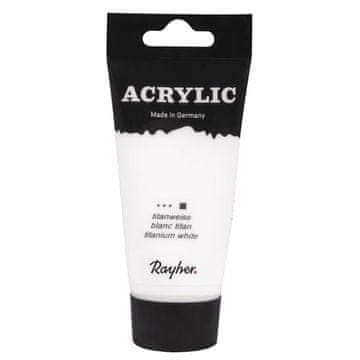 Rayher.	 Akrilna barva Artists , titanium bela, 75ml