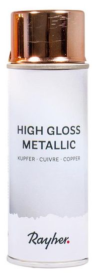 Rayher.	 Sprej Metallic gloss, bakren, 200ml