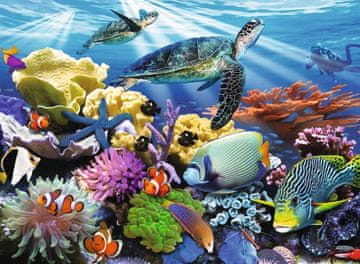 Ravensburger Puzzle Življenje v oceanu XXL 200 kosov