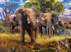 Ravensburger Puzzle Herd of Elephants 500 kosov