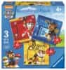 Ravensburger Puzzle Paw Patrol 3 v 1 (25,36,49 kosov)