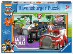 Ravensburger Puzzle Paw Patrol: Gremo! 35 kosov