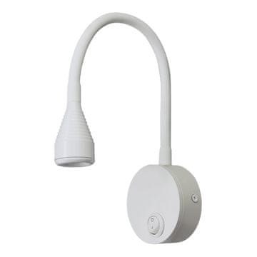 LED stenska 3,5W svetilka 4000K 245lm IP20 BELA