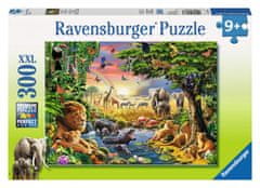 Ravensburger Puzzle Večer pri napajališču XXL 300 kosov