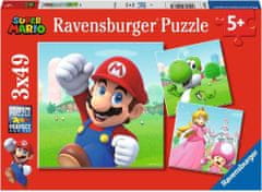 Ravensburger Sestavljanka Super Mario 3x49 kosov