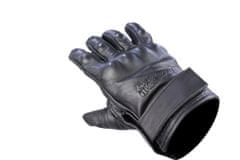 Cappa Racing Usnjene motoristične rokavice CONNECT, kratke, črne XL