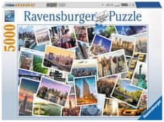 Ravensburger Puzzle New York nikoli ne spi 5000 kosov