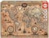 Puzzle Zemljevid starodavnega sveta 1000 kosov