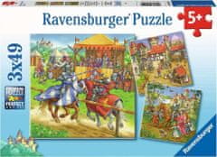 Ravensburger Puzzle Knight's Tournament 3x49 kosov