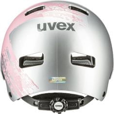 Uvex Kid 3 čelada, Silver/Rose, srebrna/roza, 51 - 55