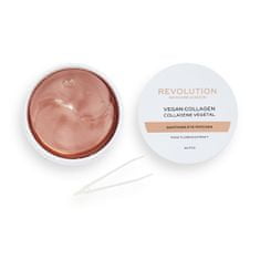Revolution Skincare Rose Gold veganski Collagen (Soothing Eye Patches) 60 kos