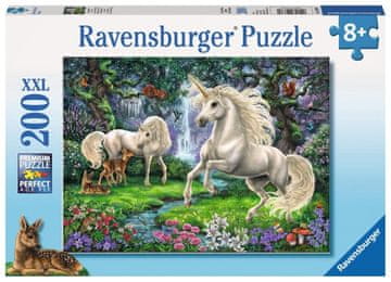 Ravensburger Puzzle Čarobni samorogi XXL 200 kosov