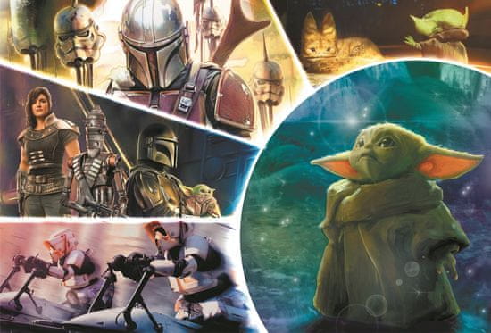 Trefl Puzzle The Mandalorian: Baby Yoda 100 kosov