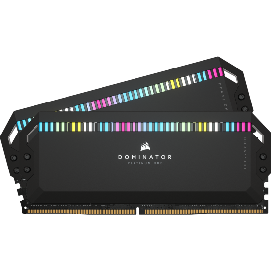 Corsair Dominator Platinum RAM pomnilnik, RGB, 32GB (2x16GB), DDR5, DRAM, 5600MHz, C36 (CMT32GX5M2B5600C36)