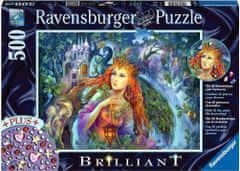 Ravensburger Puzzle z dragulji Pravljični prah 500 kosov