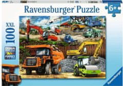 Ravensburger Puzzle Gradbeni stroji XXL 100 kosov