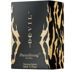 Phero Strong Devil moški parfum z močnimi in hipnotičnimi feromoni poveča željo, pritegne pogled original 50ml