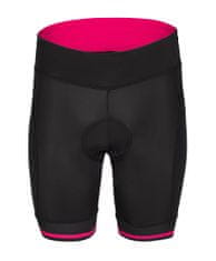 Etape ženske kolesarske hlače Sara, črne/roza, L