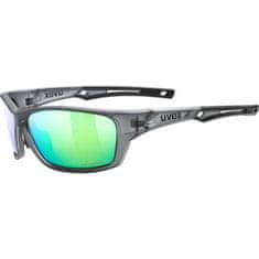 Uvex SportStyle 232 P očala, Mat Smoke/Mirror Green