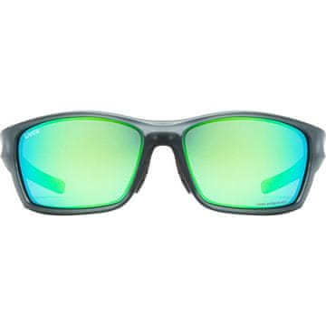 Uvex SportStyle 232 P očala, Mat Smoke/Mirror Green