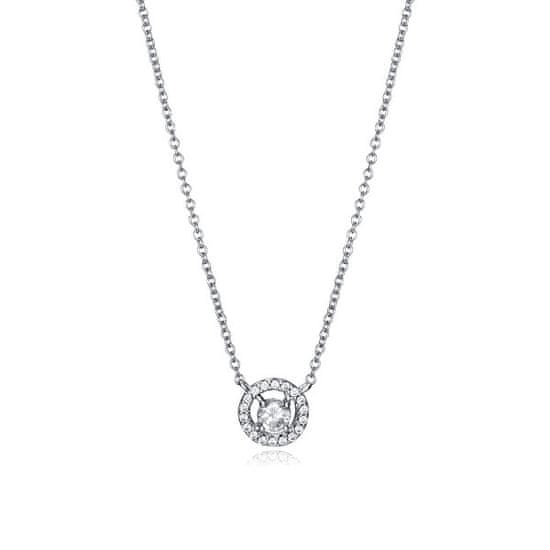 Viceroy Elegantna srebrna ogrlica s cirkoni Clasica 13013C000-30