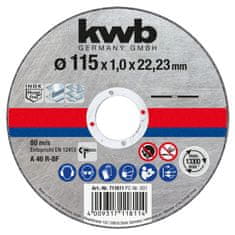 KWB OPP tanka rezalna plošča, 115x1.0 mm (49711811)