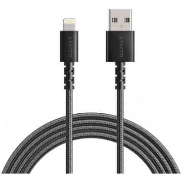 Anker Select+ USB-A v Lightning kabel, 0,9 m, črn (ANKIP-A8012H12)
