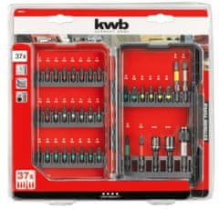 KWB set udarnih bitov, L-Box, 37/1 (49109000)