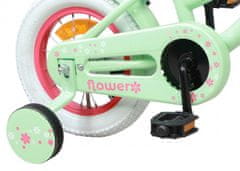 Amigo Flower 12 inčno dekliško kolo, zeleno