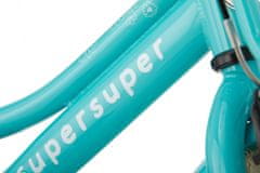Supersuper Cooper 14 inčno dekliško kolo, turkizno