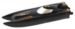 Teddies RC motorni čoln za v vodo, plastični, 22 cm, črn